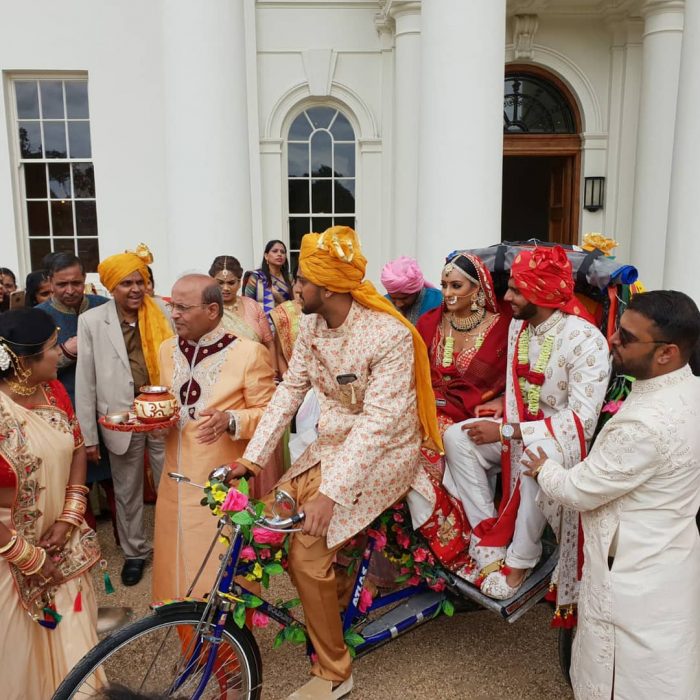 wedding rickshaw for hire