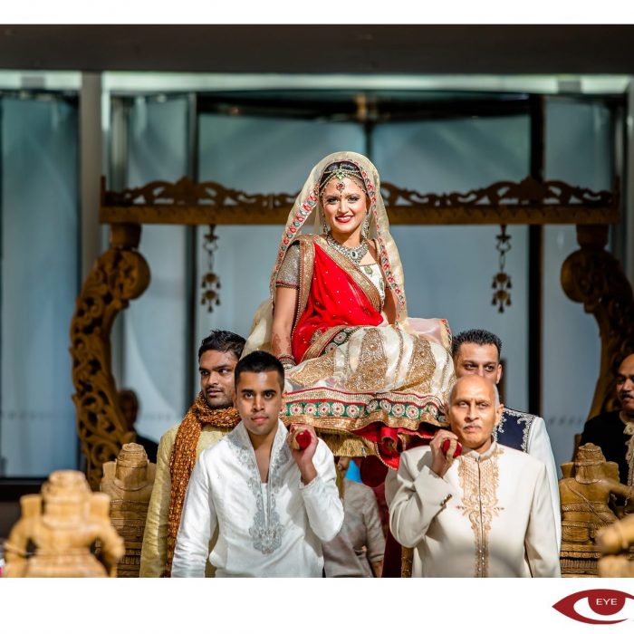 hindu brides entrance ideas